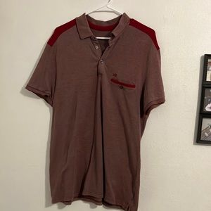 Armani exchange collar shirt extra large used